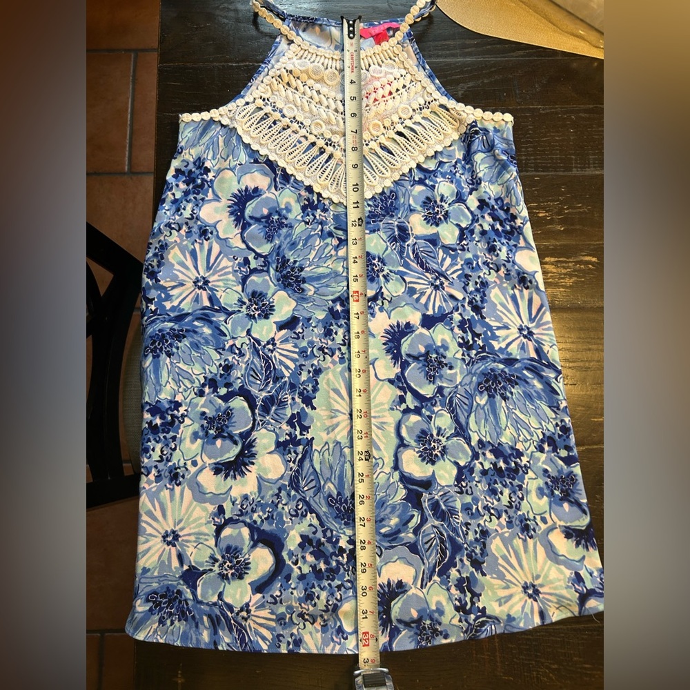 NWT Lilly Pulitzer floral dress, size 6 - Picture 2 of 3